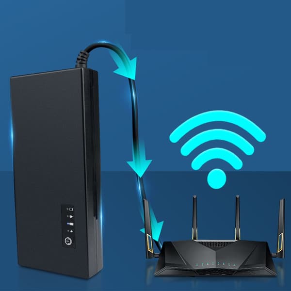 8000mAh UPS Batteribackup 12V 3A Batteribackup Strömförsörjning, Back-UPS