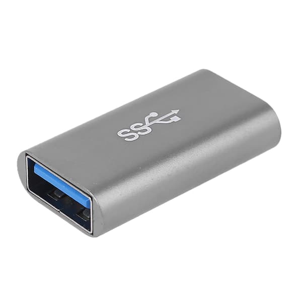 Universal metalladapter USB 3.0-koppling förlängningsomvandlare för bärbar datakabel