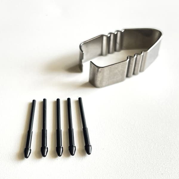 Digitala pennpåfyllningskärnor Resevänlig friktionsfri skrivning för X5Pro pennspets null - 30 refills 1 clip