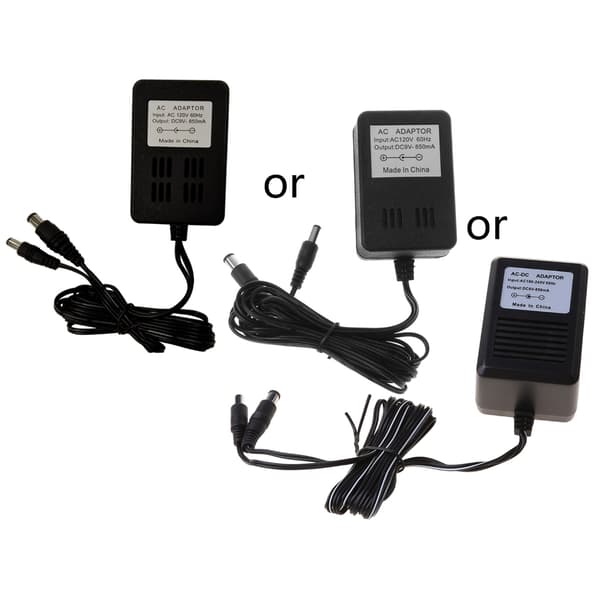Erstatning for NES Super SNES Genesis 1 3-i-1 US Plug AC Strømadapter