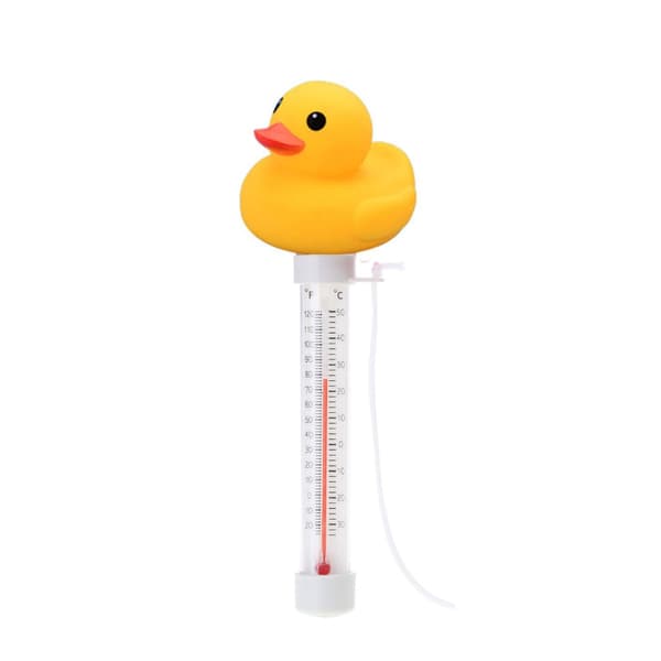 Pooltermometer Tecknad Djur för Nyfödda Digital Display Badkar Pool Flytande Termometer Tecknad Design null - Yellow duck