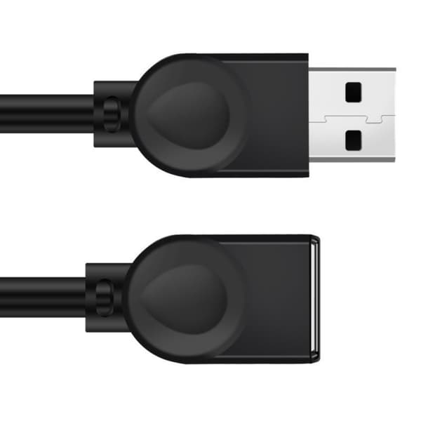 USB-forlængerkabel Højhastigheds USB3.0-forlængerkabel Han til Hun Dataoverførsel Erstatning for Mus-forlængerkabel
