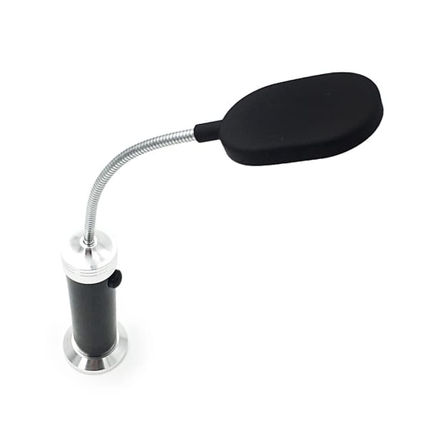 Fleksibel Magnetisk Base Computerbord Arbejdslys Lampe 15 LED Studielommelygte Black