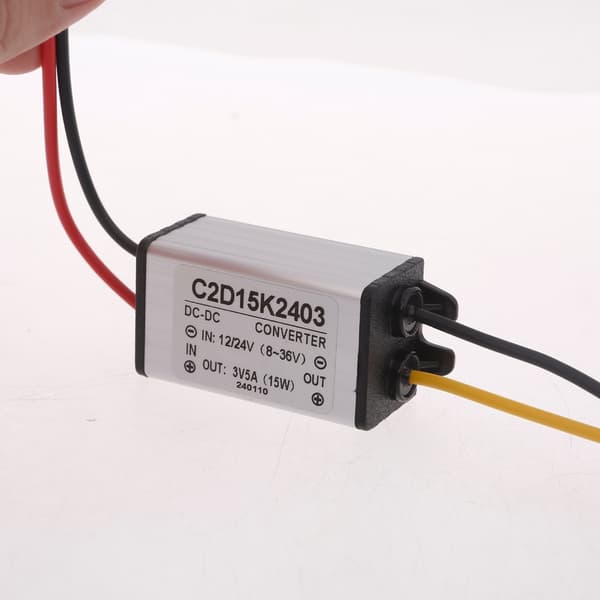 DC12V-24V til 3V 5A omformer modul redusert spenningsregulator strømomformer