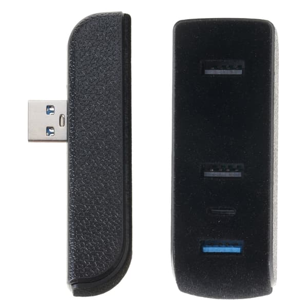 Handskfack USB-hubbport för bil 3/Y Dockningsstation 4-i-1 dataöverföringsadapter