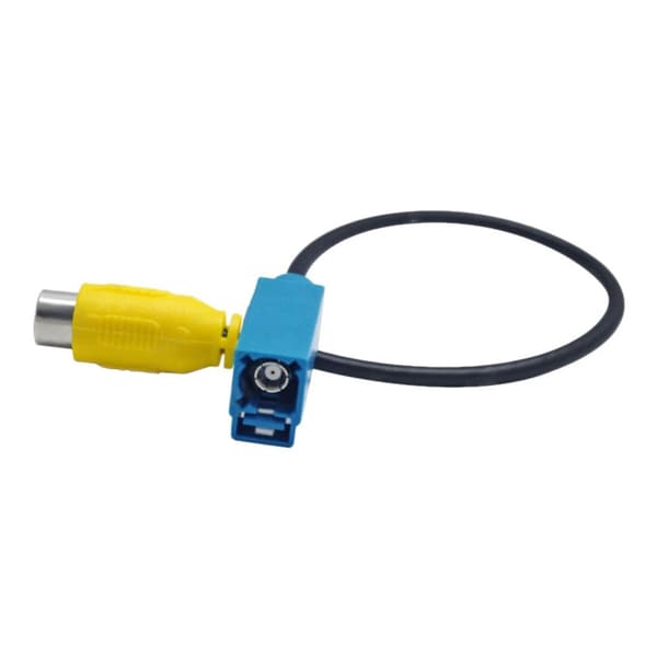 Bakkamera Adapterkabel Fakra til RCA 12-tommer længde Bruges til C/E/GLKS80L
