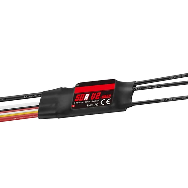 Effektiv børsteløs hastighedsregulator 100A/80A/50A/40A Skywalker V2 UBEC hastighedsregulator til quadcopter og helikopter