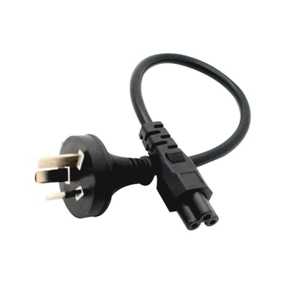 3-pin SAA til IEC320 C5-kontakter Adapterkabel Hann til Hunn Omformerkabel