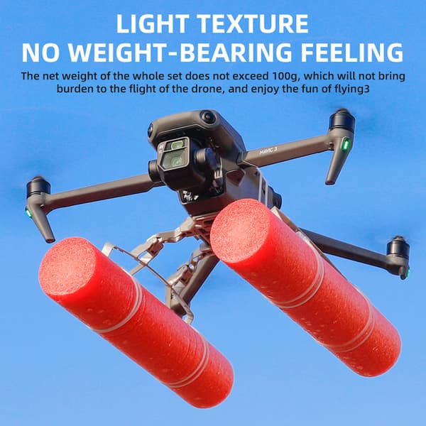 Förhöjd landningsställsfäste Flytkraftspinne med O-ringar för Mavic 3 Increase the tripod