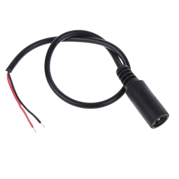 AC-DC 5.5x2.5mm 1.5V1A strømadapter for klokketermometer og flere enheter EU Plug