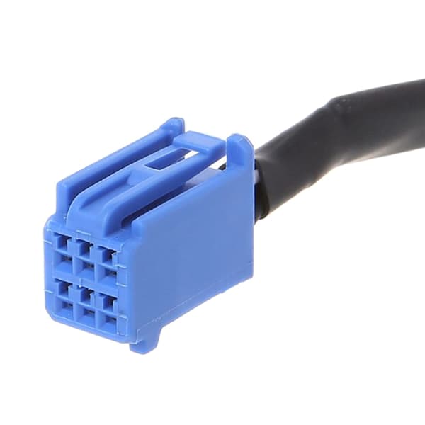 Universal 6Pin AUX-kabel Håndfri Bilradio Adapter Konverteringskabel Holdbar null - Without microphone