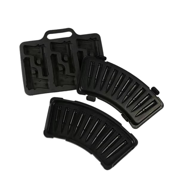 Innovativ ismaskin flexibla isbitsformar pistol/slug-form silikonisbitsbricka silikonisbitsmaskin för is null - Style A