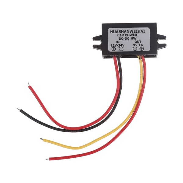 Direkte spenningsomformer 12V-24V til 5V/9V 1A DC til DC-adapter Strømforsyning Spenningsomformer Buck Step-down-modul 9V