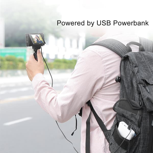 USB til FW50 AC-PW20 Dummy Batteri Kamera Strømkabel til 7 a7 a7S a7II a7R A3000
