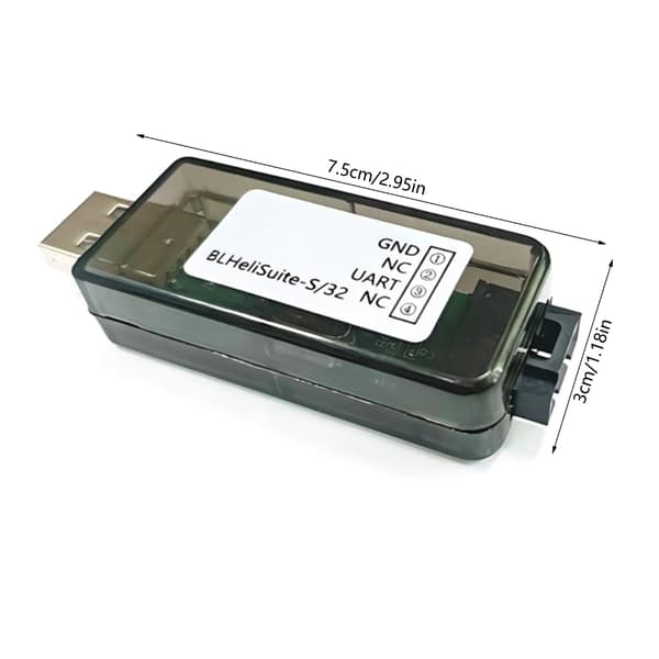 BL S/32 Borstlös USB-adapteruppsättning BLheli Parametrar Debugger Öppen källkodsprogrammeringsverktyg Stöd BLHeli