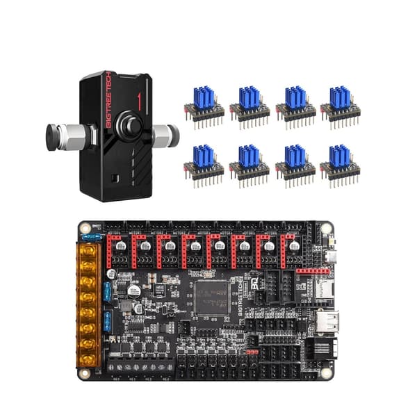 Komplett sett for Voron 2.4 3D-printer OctopusV1.1 Kontrollkort, BTT SFS V2.0 Sensor og 8 stk. TMC2209 Motor Driver