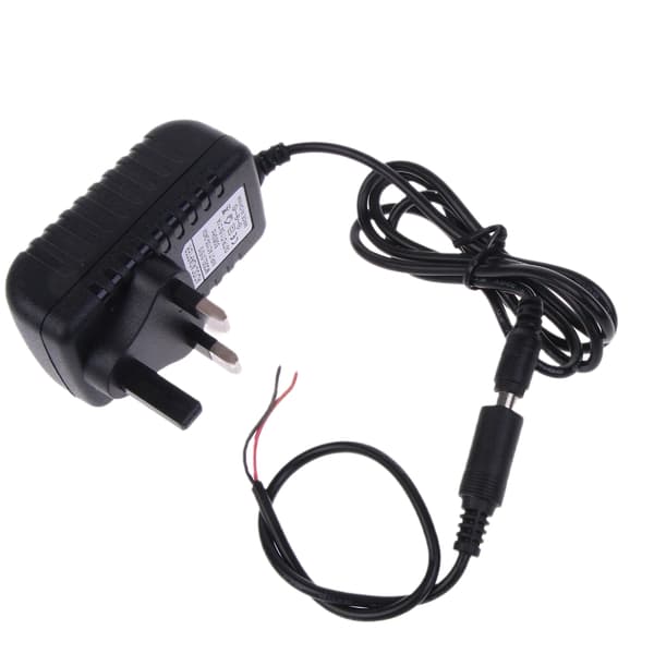 AC-DC 5.5x2.5mm 1.5V1A strømadapter for klokketermometer og flere enheter EU Plug