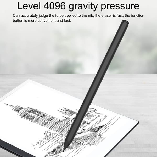1 Set Tablet Penna 4096 Tryckkänslighet EMR Magnetpenna För Scribe