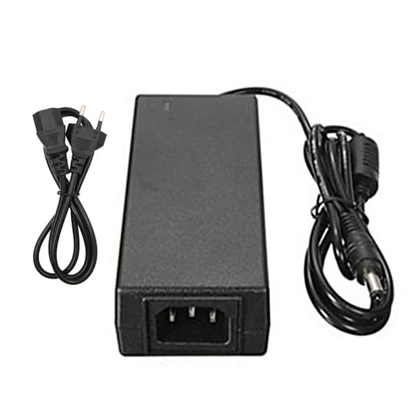 Skiftende strømforsyningsadapter til DC 5V belysningstransformator AC 100-240V 5.5x2.1-2.5mm hanstik til LED-strip
