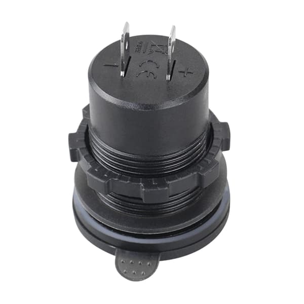 Rask lading USB billader PD QC3.0 strømadapter for mobiltelefon GPS-vifte Red Light