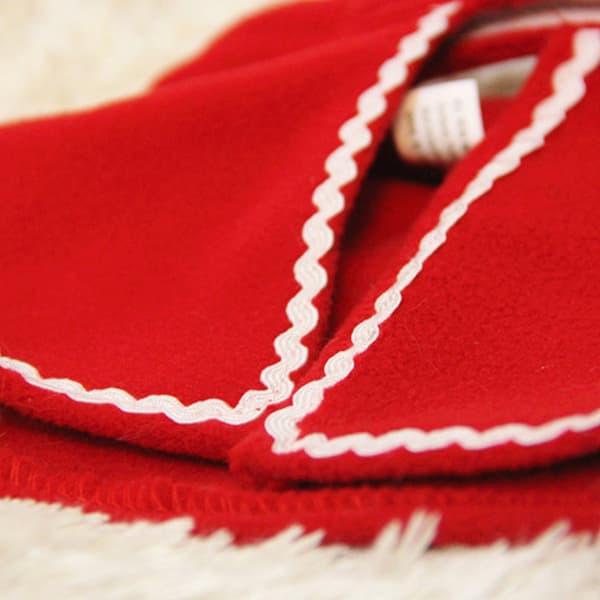 Kæledyrs julekapper kostume til katte festlig fotografering polyester materialer behagelig pasform S