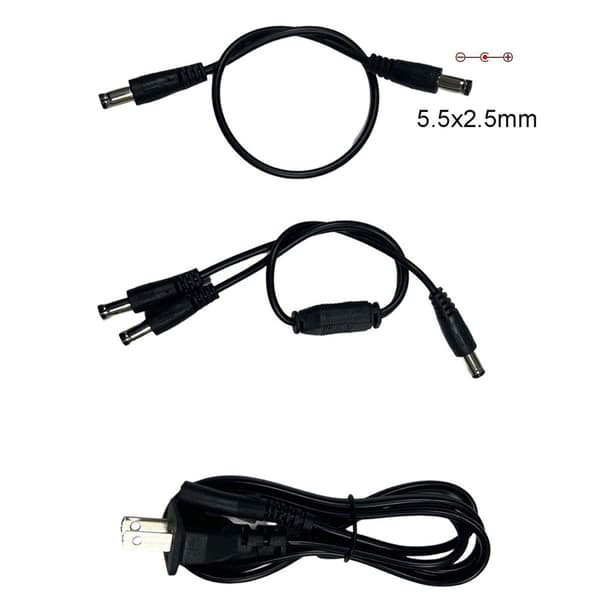 UPS 5V 9V 12V 1A Batteribackup Backupbatteri Uavbrutt strømforsyning EU