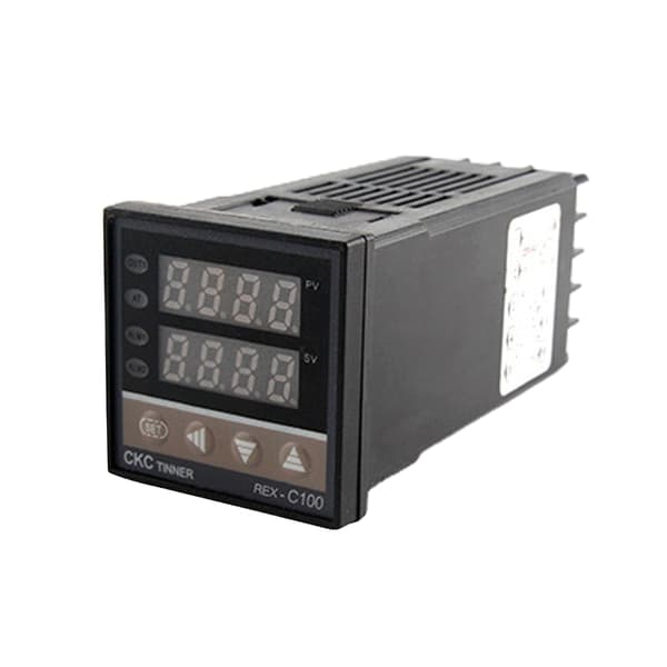 PID-lämpötilansäädin universaali rele-SSR-lähtö termoelementtitulo lämmitys null - K type input relay o