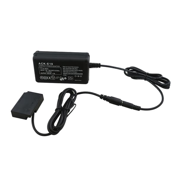 ACK-E18 ACKE18 AC strømadapter (LP-E17) DR-E18 batteri til etui til 77D 200D 750D 760D T7i X8i 8000D Sl2 Sl3 C US