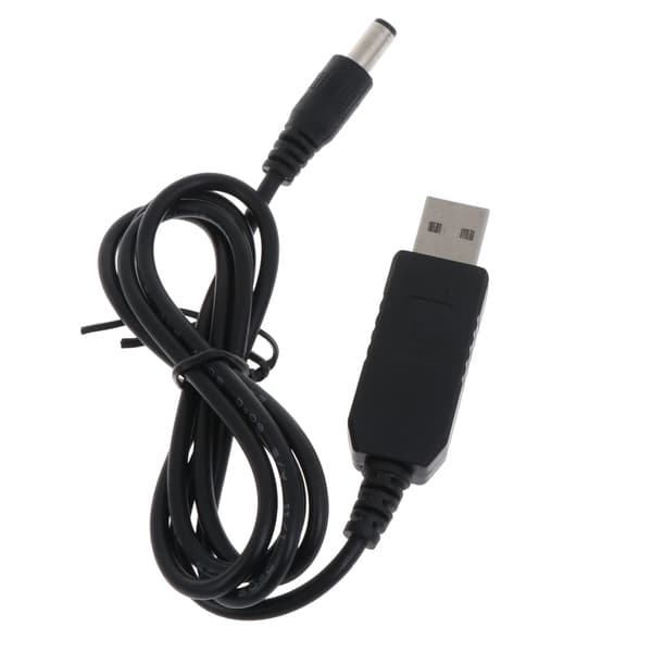 USB 5V - DC 9V 5.5mm 2.1mm tehonkorotuslinja Step UP -moduuli USB-virtalähde