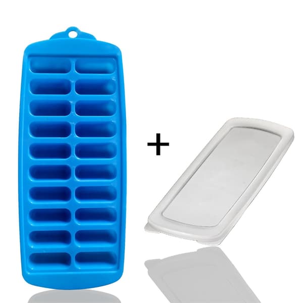 Isbitsform med lock, isboxset, isbitsformsset, isbitsformar i plast, TPR-barverktyg för kök, gör-det-själv-ishantverk null - 4