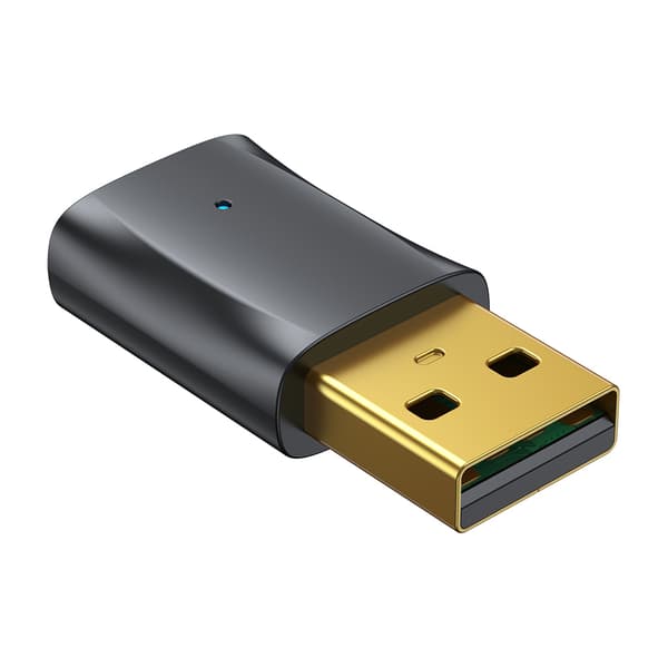 Trådløs lydsender modtageradapter USB BT 5.0-chip stabilt signal