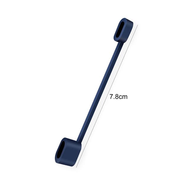Kabeladapterholder/feste for USB C, blyantnøkkelring, reise Grey
