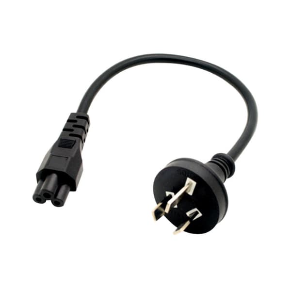 3-bens SAA til IEC320 C5-stik Adaptere Ledning Han til Hun Konverteringskabel
