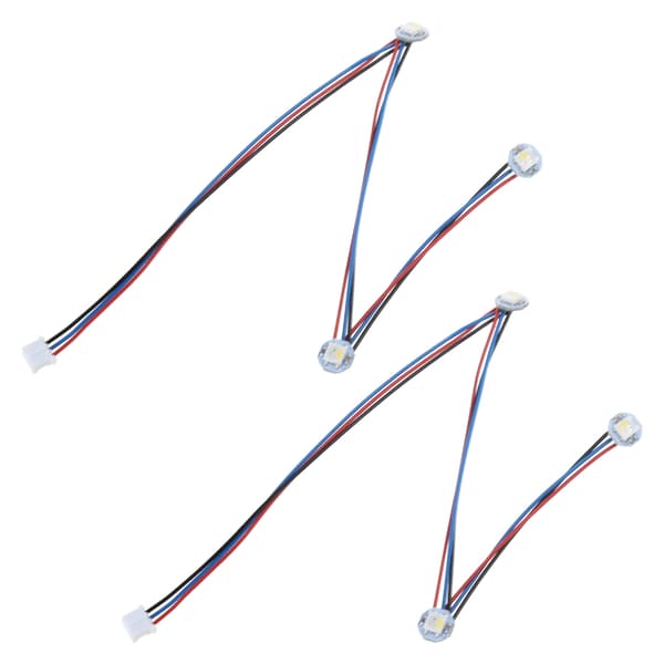 2.4 3D-skriver Stealthburner DIY LED-sett RGBW Mini Knapp PCB LED-er PTFE-ledninger Nytt & Ferdigmontert