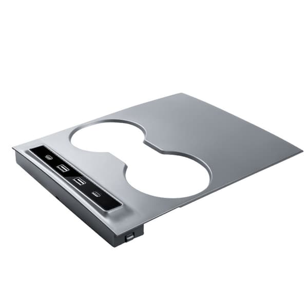 USB Hub Dockingstasjon for midtkonsoll Splitter Smart Sensor Hurtigladingsadapter Tilbehør Passer for Y