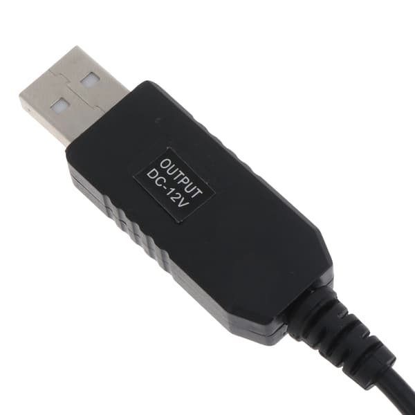 USB-kabel DC 5V Boost till 12V spänningsomvandlare USB Power Boost Line Step Up