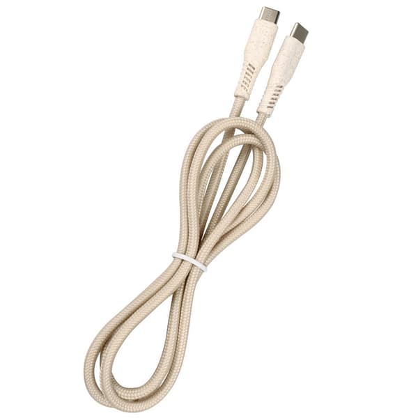 USB C til USB C-kabel 20V 3A opladerkabel 60W Type C til Type C opladerkabel til telefon, bærbar computer, hjemmekontor, rejsebrug