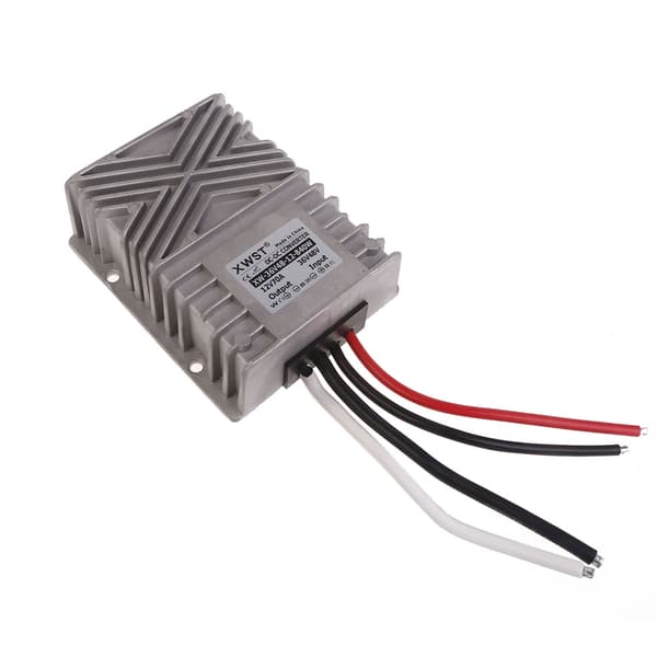 Kraftig Step Down Spændingsregulator Konverterer 48V/36V til 12V IP68 Vandtæt DC-konverter til Bilbåde og Lastbiler 30A