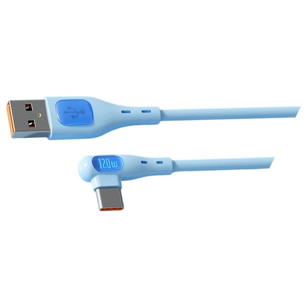 120W Silikone USB til USB C Opladerkabel Hurtig Opladning Understøtter Opladerledning Dataoverførselsledning til Telefon Tablet Bærbar Computer