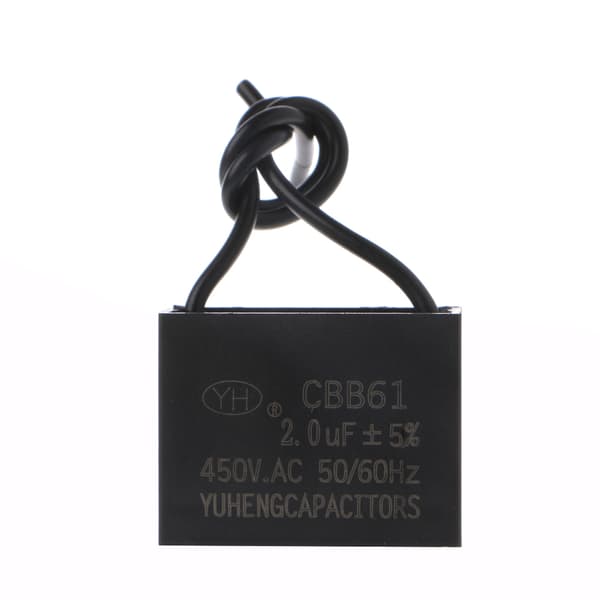 CBB61 450V 1/2/3/4/5/6/10 uF Kondensator til loftviftemotor, drift og start