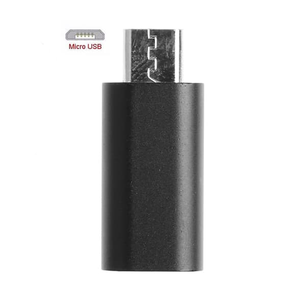 8-nastainen naaras-Micro USB uros -sovitin Android-puhelimille