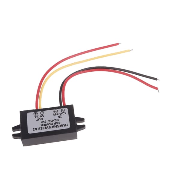 Direkte spenningsomformer 12V-24V til 5V/9V 1A DC til DC-adapter Strømforsyning Spenningsomformer Buck Step-down-modul 9V