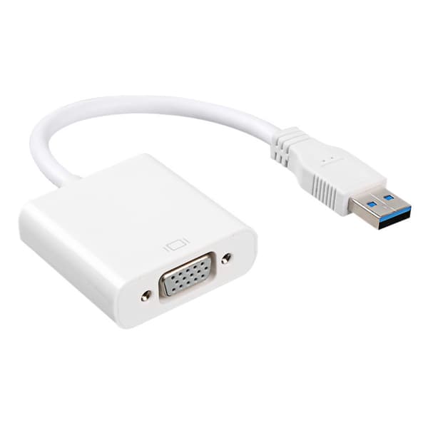USB 3.0 - VGA Multi-Display -sovitinkaapeli ulkoiselle videokortille