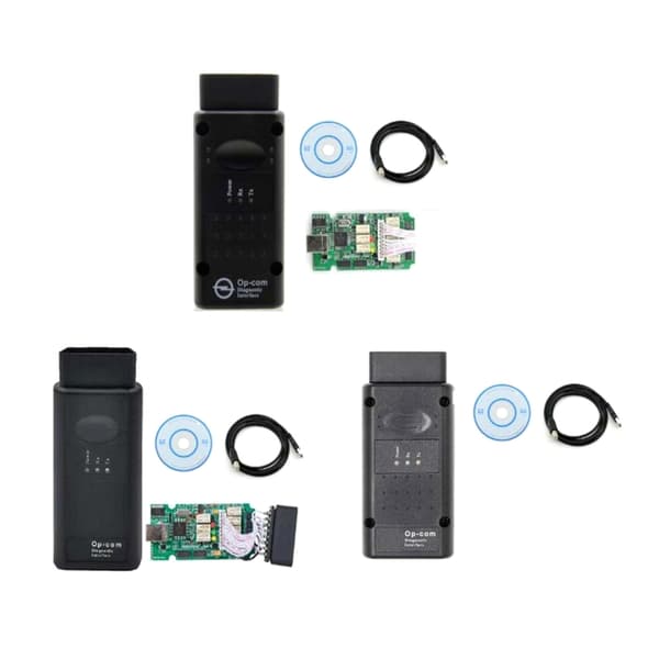 OBD2 OP-COM Bildiagnosescanner PIC18f458 Chip Scan Tool OPCOM til V1.70 V1.78 V1.99 Flash Firmware OBD2 Opcom null - V1.99