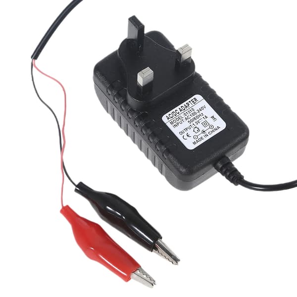 AC 100-240V til DC 1.5V 1A Klips Strømforsyning C D AA AAA Batterieliminator EU