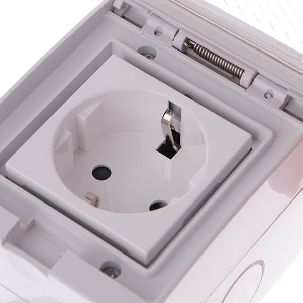 Trådlös Smart WIFI Plug Socket Switch IP55 Vattentät Hem Fjärrkontroll T EU
