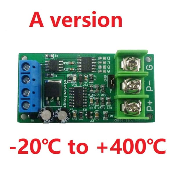 RS485 MODBUS RTU Konvertermoduler Temperaturtransmitter med MODBUS RTU null - 20 to 400 degrees Ce