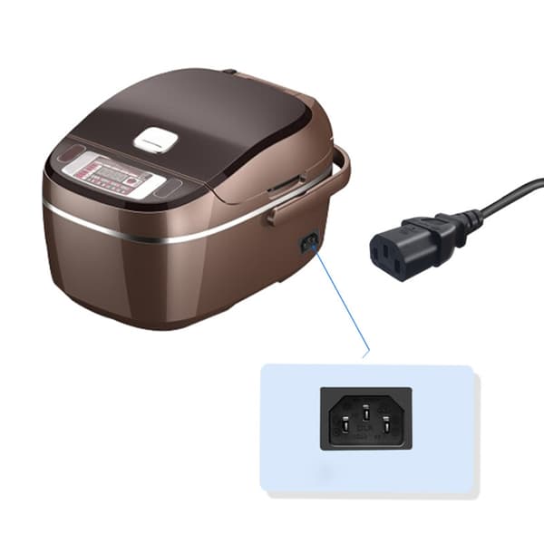 IEC 320 C14 til C13 adapterkabel, 250V han til hun strømomformere