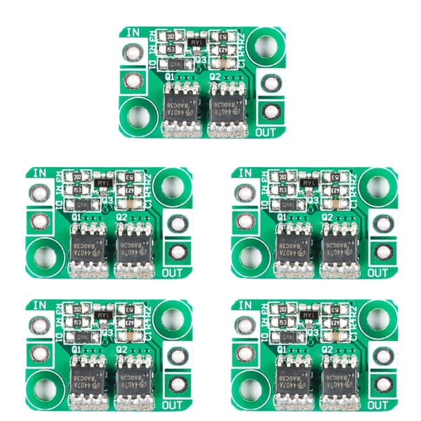 4A højstrøms batteriopladerkort med beskyttelse mod omvendt polaritet 3-30V indgangs-PCB-design til strømstyring