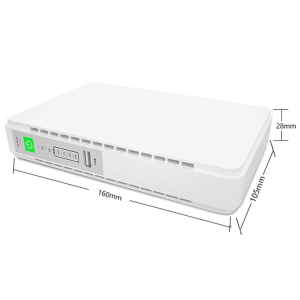 8800mAh UPS Uafbrydelig strøm Flere beskyttelses lithium batteri backup